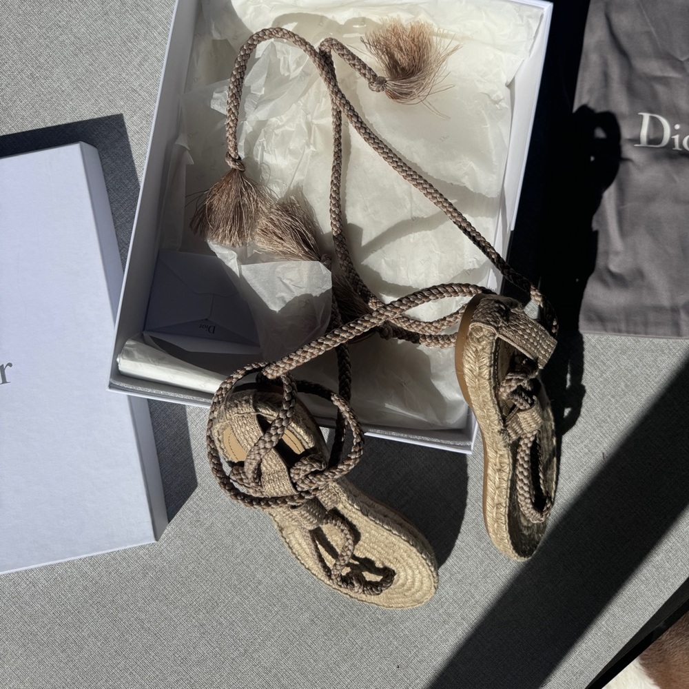 Dior Rope Sandal - Picture 4 of 7